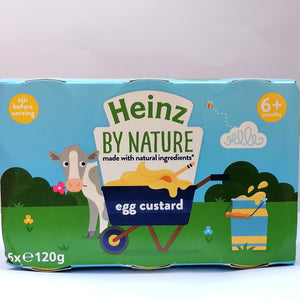 Heinz Egg Custard (6pcs) 6m+ - Kyemen Baby Online