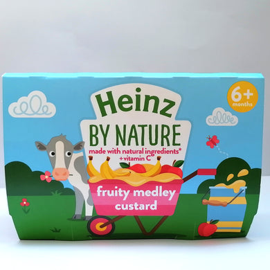 Heinz Fruity Medley Custard (4pcs) 6m+ - Kyemen Baby Online