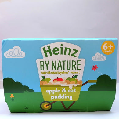 Heinz Apple And Oat Pudding (4pcs) 6m+ - Kyemen Baby Online