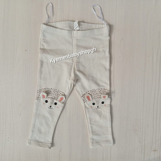 Pants / Trousers / Leggings Cream Kitty - Kyemen Baby Online