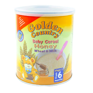 Golden Country Honey Wheat & Milk Cereal - Kyemen Baby Online