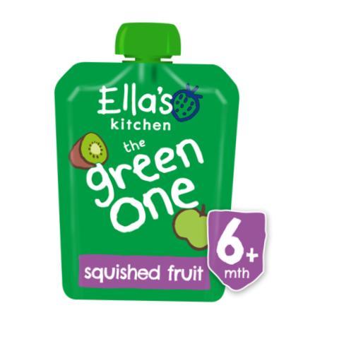 Ella's Kitchen Smoothie Fruit Green One (2pcs) 6m+ - Kyemen Baby Online
