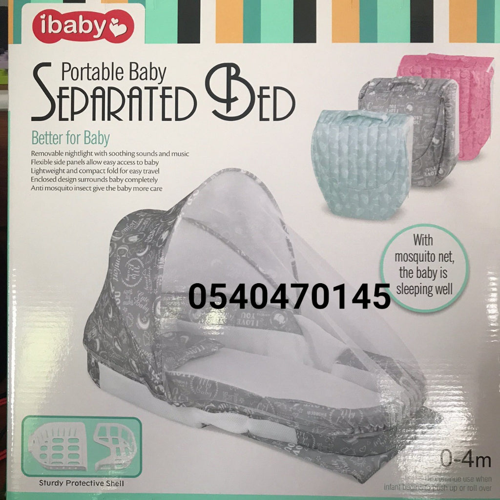 Baby separated outlet bed