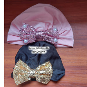 Baby and Mom Turban and Bow tie (2pc) - Kyemen Baby Online