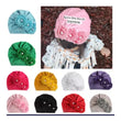 Load image into Gallery viewer, Baby Turban With Beads - Kyemen Baby Online

