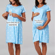 Load image into Gallery viewer, Breastfeeding Nighty with Opening - Kyemen Baby Online
