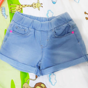 Girl Jeans Shorts ( Blukids) - Kyemen Baby Online