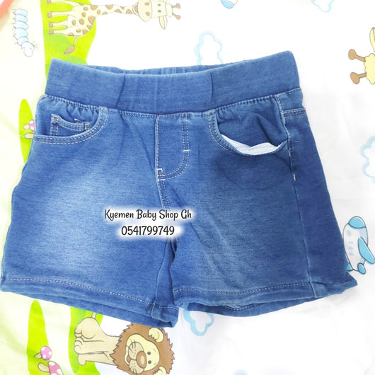 Girl Jeans Shorts ( Blukids) - Kyemen Baby Online