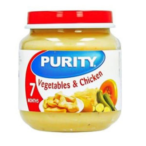 Purity Vegetables & Chicken 7m+ - Kyemen Baby Online