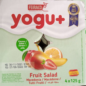 Yogu+ Fruit Salad Yoghurt (4pcs) 6m+ - Kyemen Baby Online