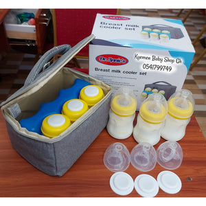 Dr. Annie Breastmilk Cooler Box with Bottles and Nipples - Kyemen Baby Online