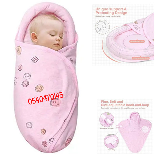 Baby Swaddle With Head Shaper - Kyemen Baby Online