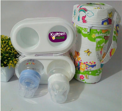 Thermal Bag/ Insulated Bag With 2 Bottles / Bottle Warmer - Kyemen Baby Online