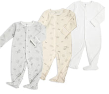 Load image into Gallery viewer, Baby Sleep Suit / Sleep wear (3pcs-Mamas/papas) Overall - Kyemen Baby Online
