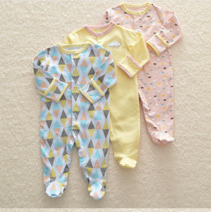 Baby Sleep Suit / Sleep wear (3pcs-Mamas/papas) Overall - Kyemen Baby Online