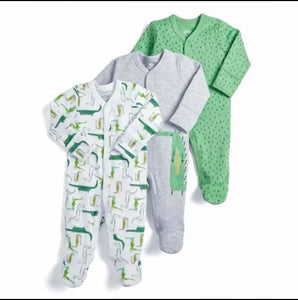 Baby Sleep Suit / Sleep wear (3pcs-Mamas/papas) Overall - Kyemen Baby Online