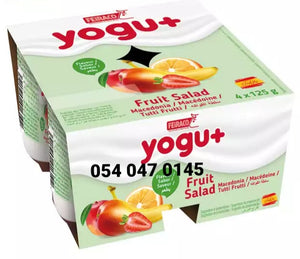 Yogu+ Fruit Salad Yoghurt (4pcs) 6m+ - Kyemen Baby Online