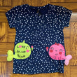 Load image into Gallery viewer, Baby Girl Top / Dress (Tuffy, Blueblack Fish) - Kyemen Baby Online
