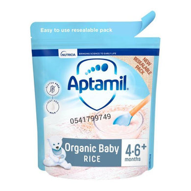 Aptamil Organic Baby Rice 4m+ - Kyemen Baby Online