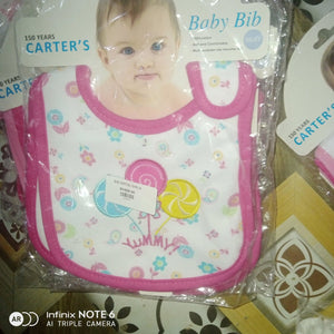 Baby Bib (3 Pcs) Girl - Kyemen Baby Online