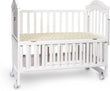 Load image into Gallery viewer, Baby Cot (White Wooden) 611 Baby Bed/Baby Crib - Kyemen Baby Online
