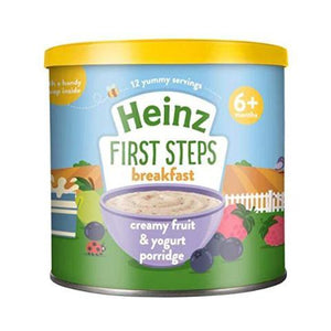 Heinz First Steps Cereal Creamy Fruit & Yoghurt Porridge 6m+ - Kyemen Baby Online