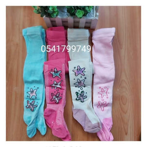 Baby Stockings (4pcs, Multicolored) - Kyemen Baby Online