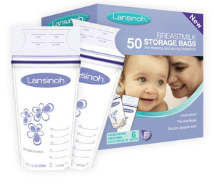 Breast Milk Storage Bag (Lansinoh) - Kyemen Baby Online