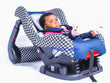 Load image into Gallery viewer, Car Seat (HB901) Checkered Blue - Kyemen Baby Online
