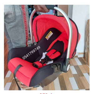 Car Seat Carrier SQ001 (Red Silver Handle) - Kyemen Baby Online