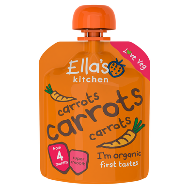 Ella's Kitchen First Tastes (Carrots) 4m+ - Kyemen Baby Online