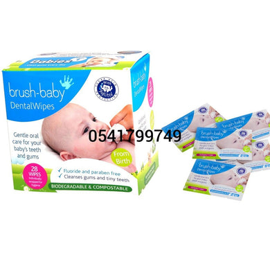 Dental/Oral Wipes (Brush-Baby) - Kyemen Baby Online