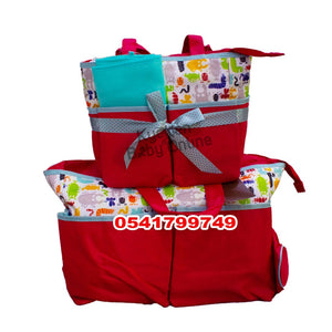 Diaper Bag (4 In 1 With Bow Tie) - Kyemen Baby Online