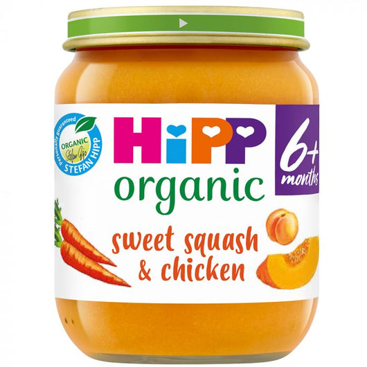 HIPP Sweet Squash & Chicken 6pcs (125g) 6m+ - Kyemen Baby Online