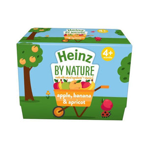 Heinz Apple Banana Apricot (4pcs) 4m+ - Kyemen Baby Online