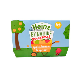 Heinz Apple Banana Apricot (4pcs) 6m+ - Kyemen Baby Online