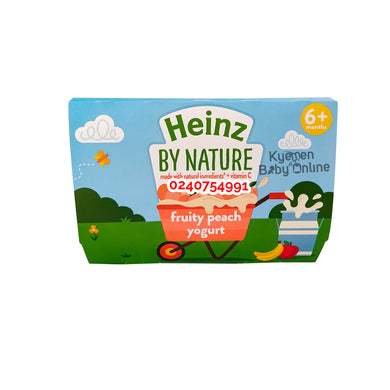 Heinz Fruity Peach Yoghurt (4pcs) 6m+ - Kyemen Baby Online