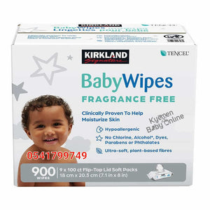 Baby Wipes (Kirkland Fragrance Free) - Kyemen Baby Online