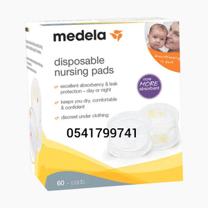 Disposable Breast Pads (Medela, 60pcs) > Kyemen Baby Online