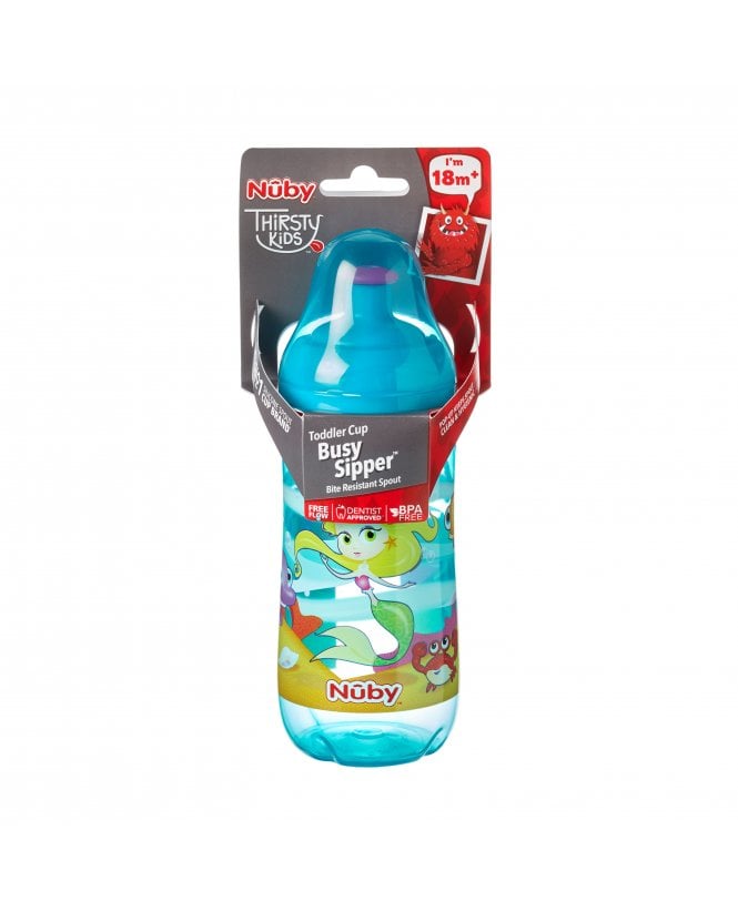 Nuby Kids Pop Up Sipper Water Bottle – S&D Kids