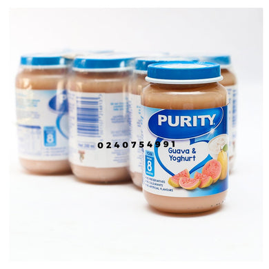 Purity Guava & Yoghurt (6pcs) 8m+ - Kyemen Baby Online