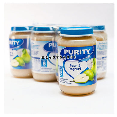 Purity Pear & Yoghurt (6pcs) 8m+ - Kyemen Baby Online