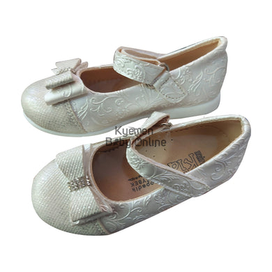 Baby Girl Shoes with  embroidery (Mini kids, Bow Bling Tie) - Kyemen Baby Online