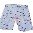 Load image into Gallery viewer, Baby Boy Shorts (Name, Blue Fish) - Kyemen Baby Online
