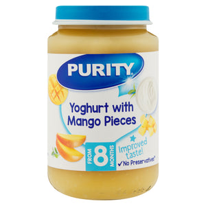 Purity Yoghurt with mango pieces 8m+ - Kyemen Baby Online