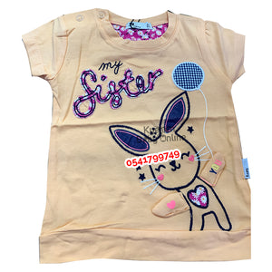 Baby Girl Top / Dress (Tuffy) My Sister Peach - Kyemen Baby Online