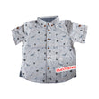 Load image into Gallery viewer, Boys white Short Sleeve Fish and Tree (Kids) - Kyemen Baby Online
