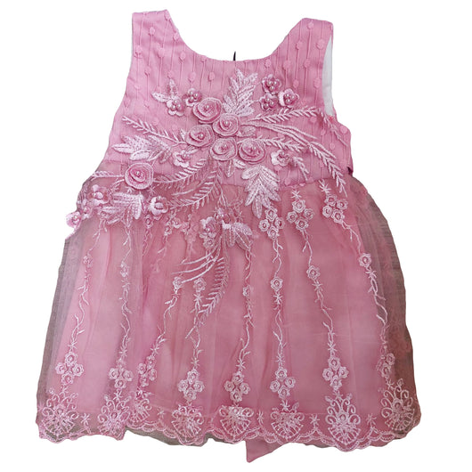 Baby Girl Christening Dress (With Accessories)- Yoliyolei - Kyemen Baby Online