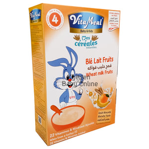 VitaMeal Baby & Kids Cereal (Wheat milk Fruits) 4m+ - Kyemen Baby Online