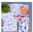 Load image into Gallery viewer, Baby Welcome Dress 3 in 1 Suit (3pcs) - Kyemen Baby Online
